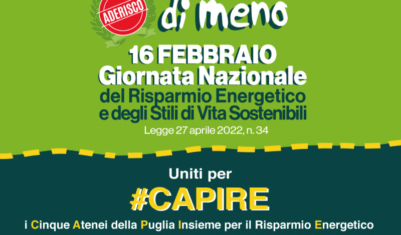 m'illumino di meno